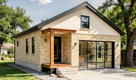Garage conversion ADU project in Dallas Texas